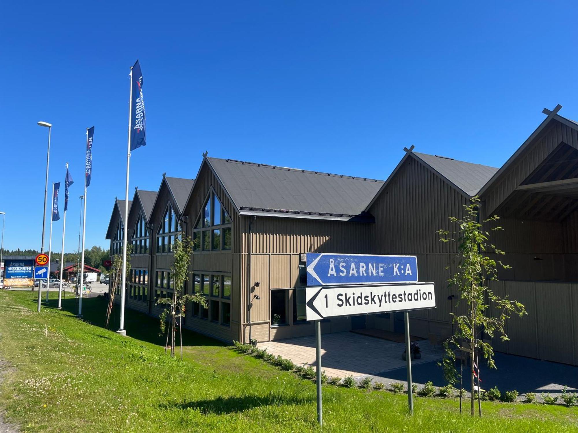 Asarna Skicenter Bagian luar foto